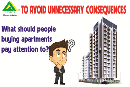 To avoid unnecessary consequences, what should people buying apartments pay attention to?