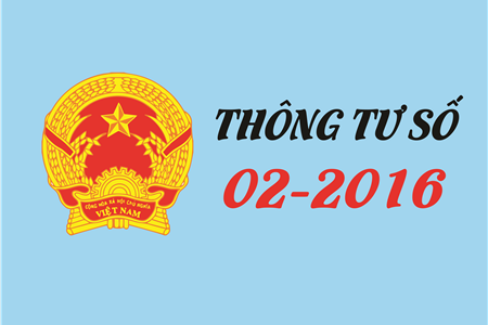 Thông tư 02.2016 